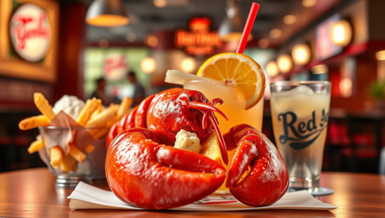 Red Lobster Drink Menu With Prices For 2026