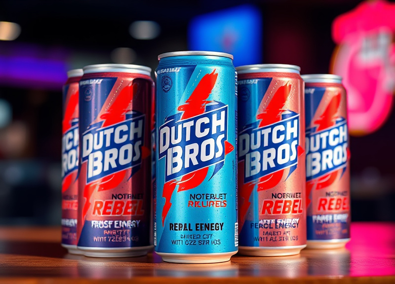 Dutch Bros Rebel Energy Drinks