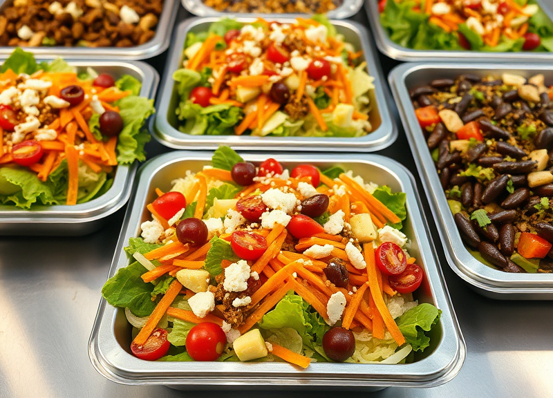 Salad Catering Trays