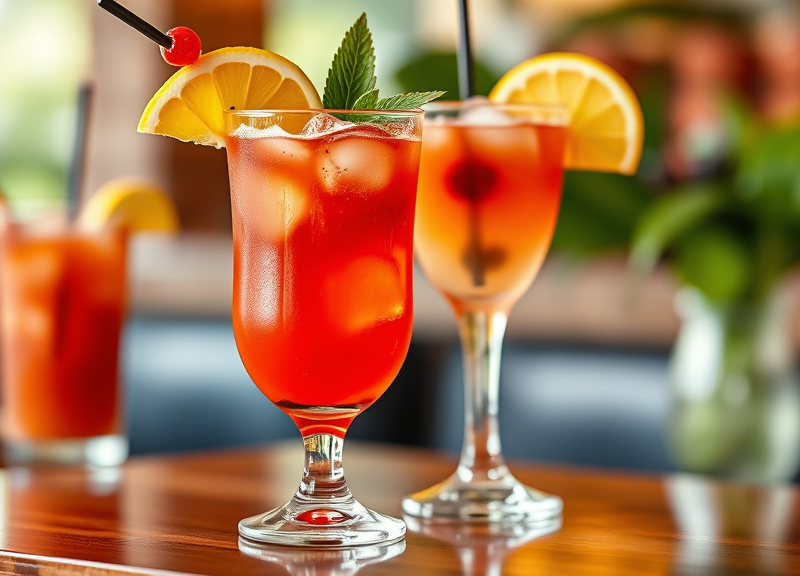 Tropical & Signature Cocktails