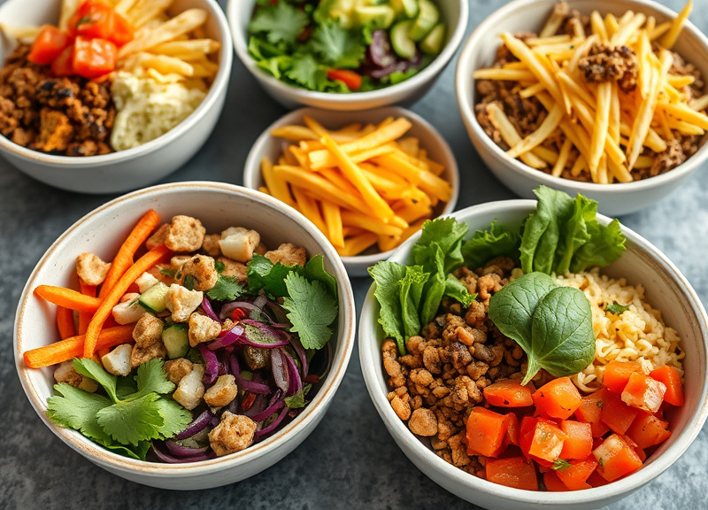 Vegetarian and Vegan Bowls